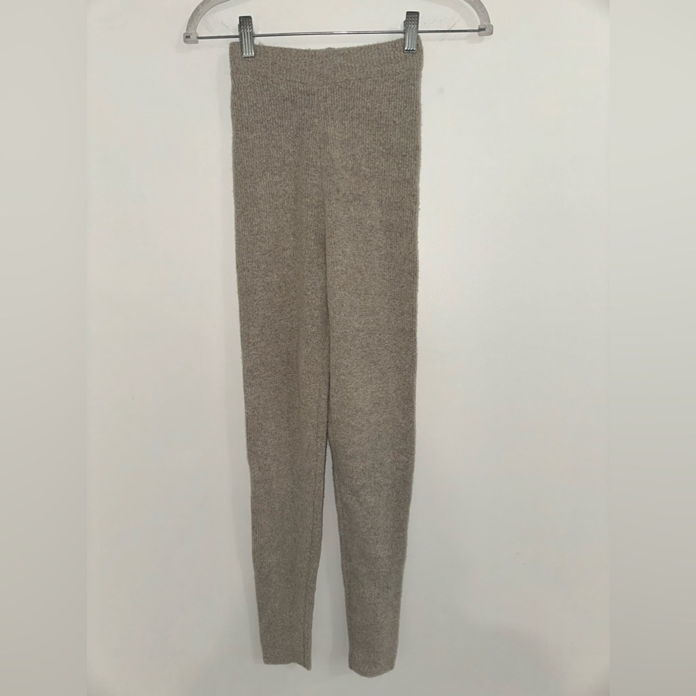 House of Cb OPAL RIBBED KNIT LEGGINGS Sz XS #J2 - Picture 2 of 5